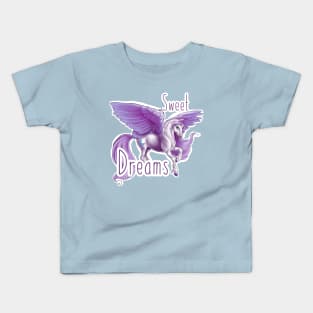 Sweet Dreams Lunar Pegasus Kids T-Shirt